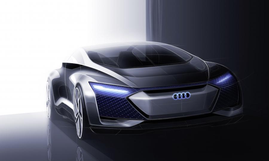 Эскиз Audi Aicon Concept 2017 года  (фото 30 из 48)